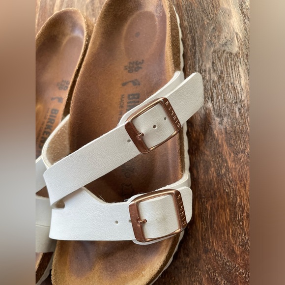 Birkenstock Yao Sandal White Size 36 (5-5.5) - Picture 7 of 16